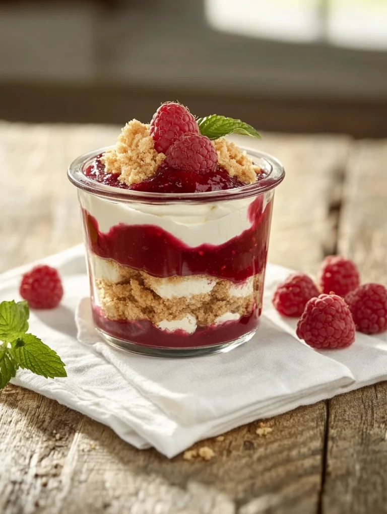 Himbeer-Mascarpone-Traum im Glas