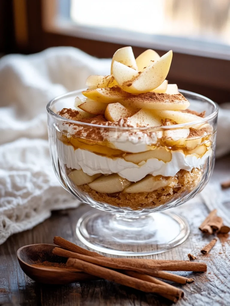 Spekulatius-Tiramisu mit Apfelkompott