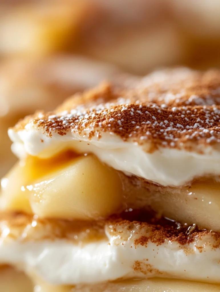 Spekulatius-Tiramisu mit Apfelkompott