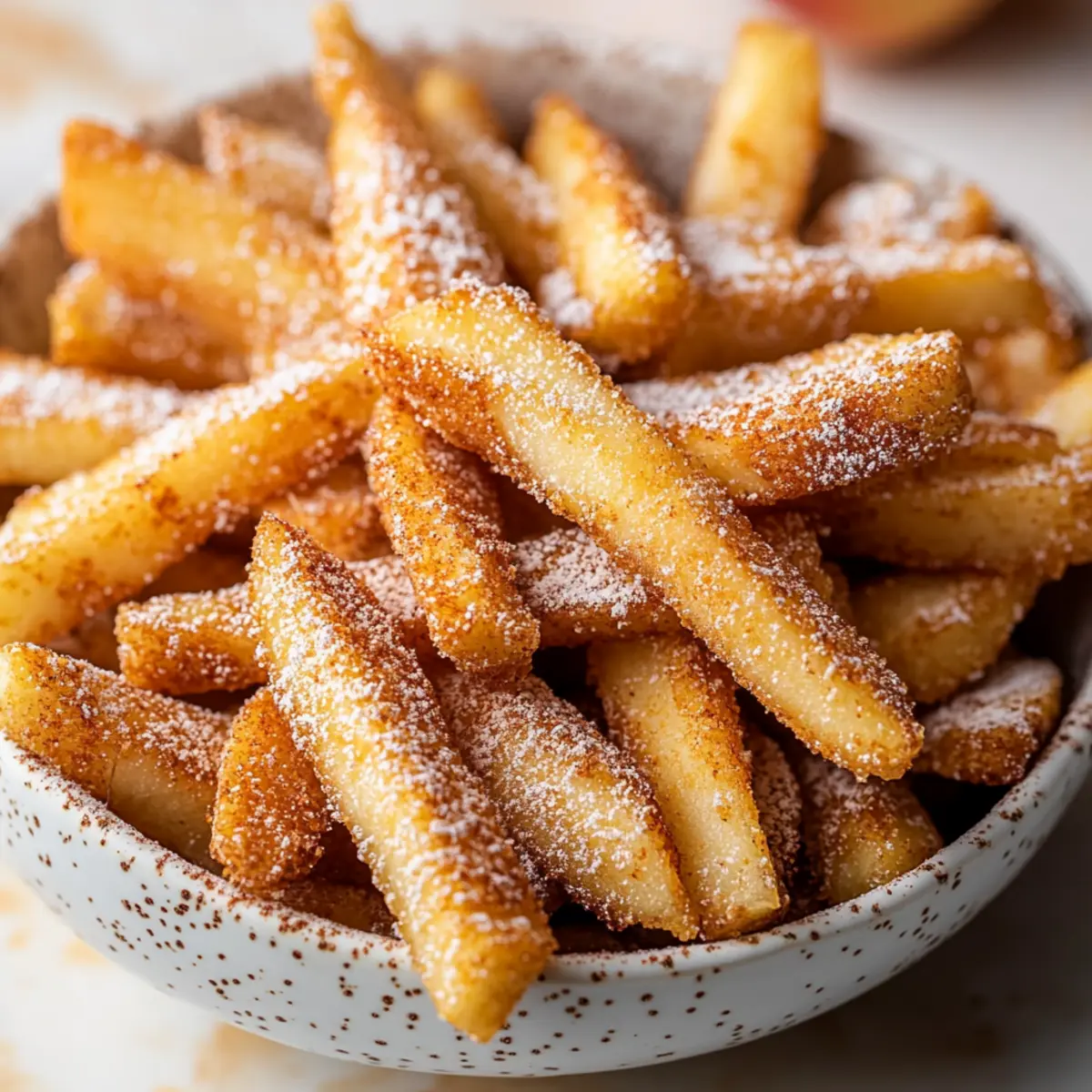 Air Fryer Apple Fries