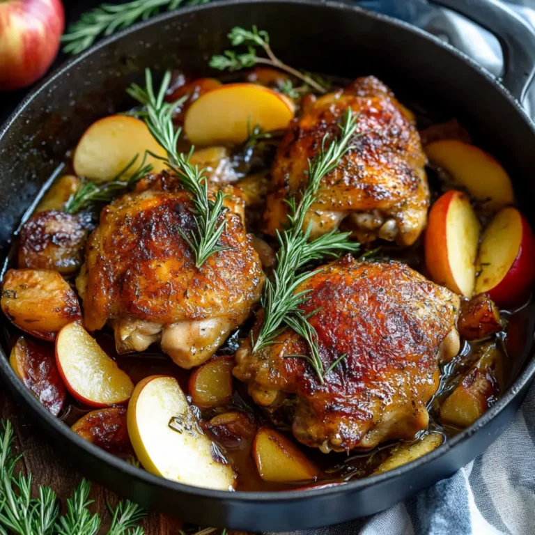 Rosemary Apple Cider Chicken Recipe