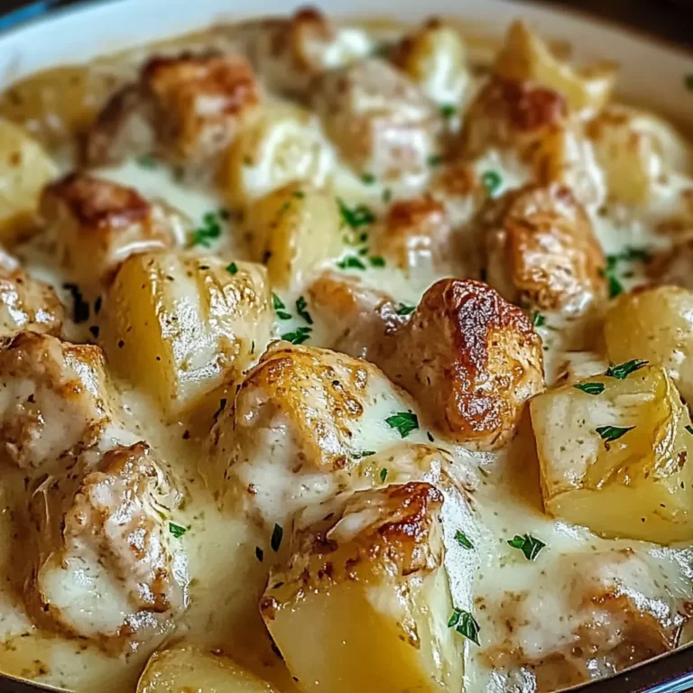 Garlic Parmesan Crockpot Chicken and Potatoes