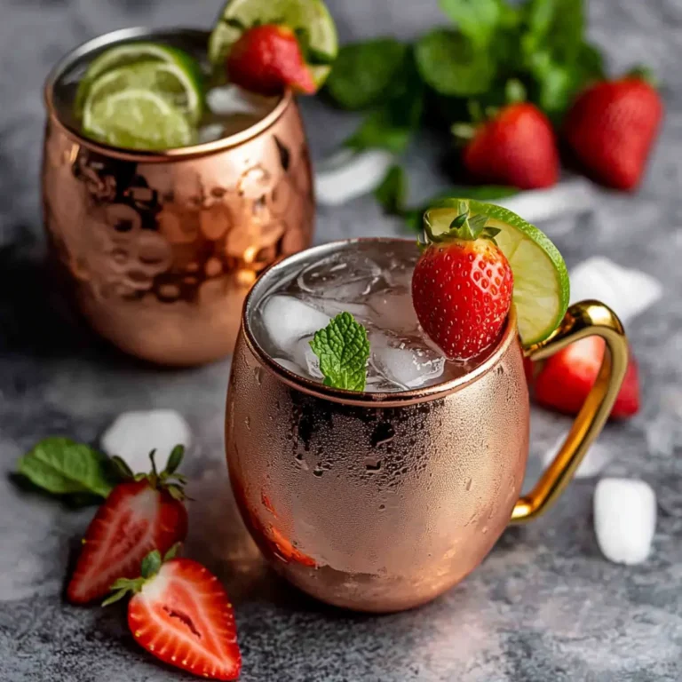 Strawberry Mocktail Mule