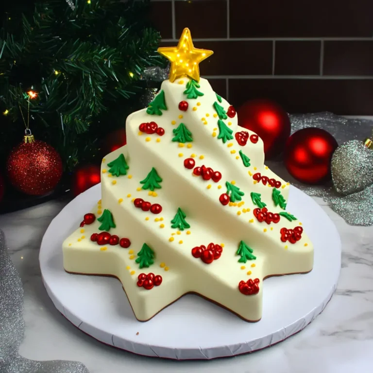 Giant Little Debbie Christmas Tree Cake - The Squeaky Mixer