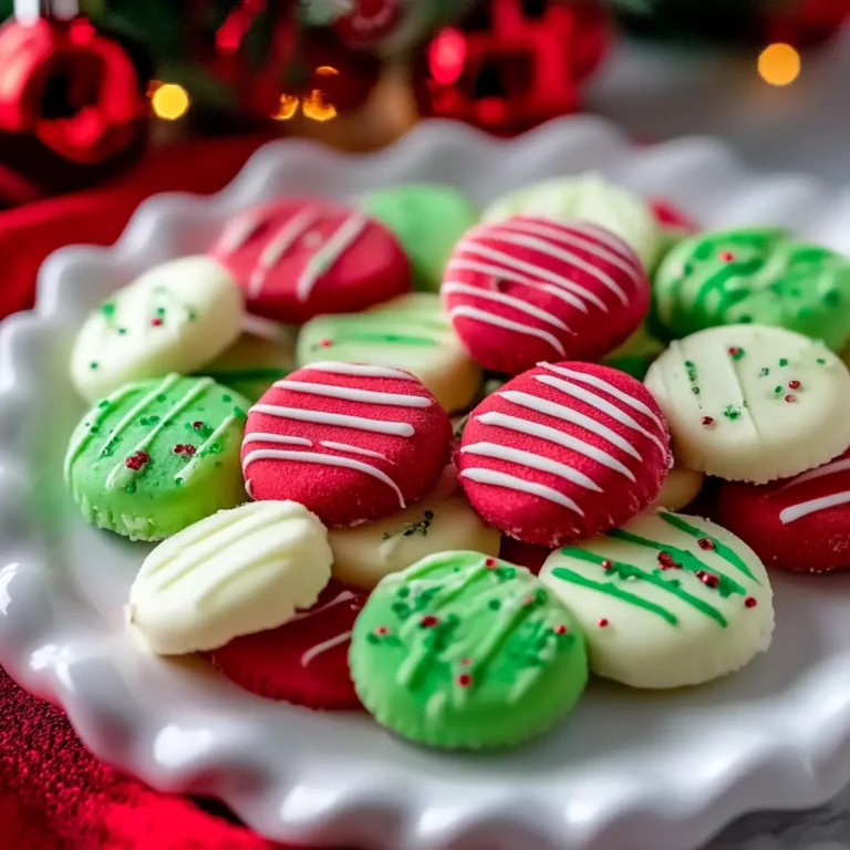 Classic Christmas Cream Cheese Mints