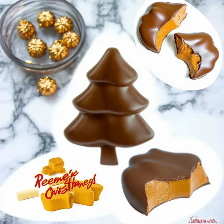 Homemade Reese’s Peanut Butter Christmas Trees
