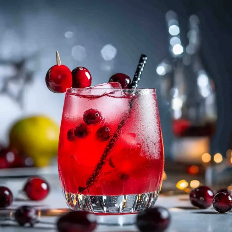 Devil’s Cranberry Fizz Mocktail Recipe