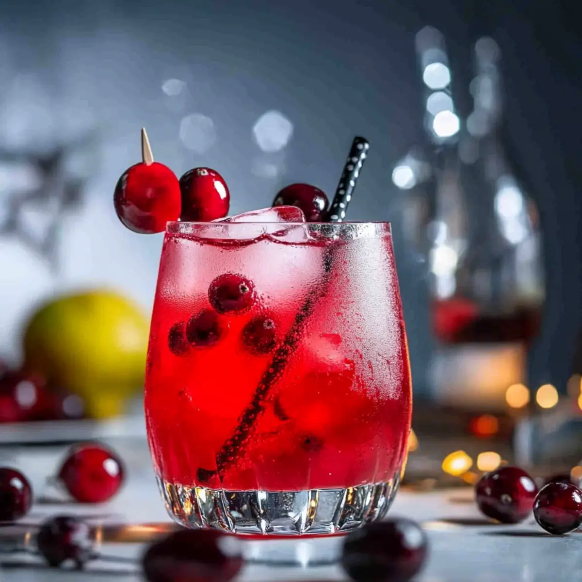 Devil’s Cranberry Fizz Mocktail Recipe