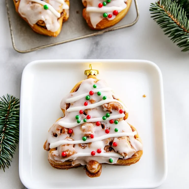 Christmas Tree Cinnamon Rolls