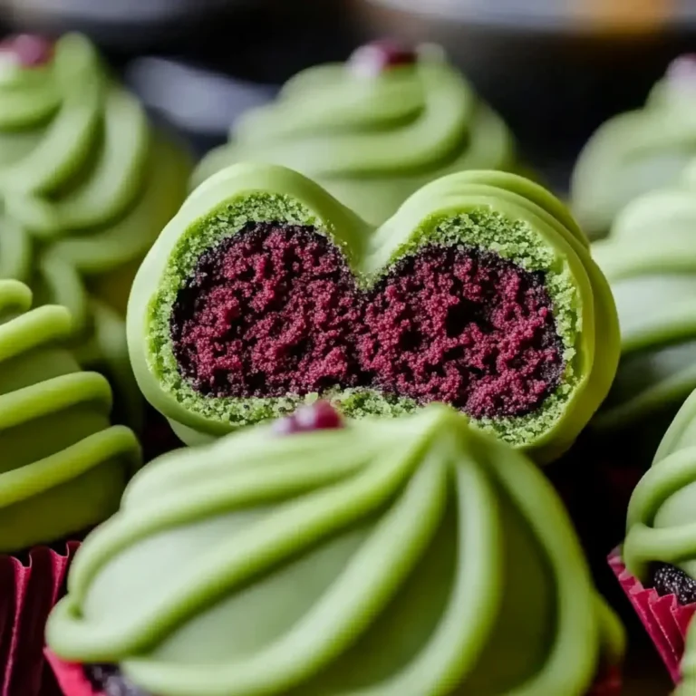 No-Bake Grinch Oreo Truffles