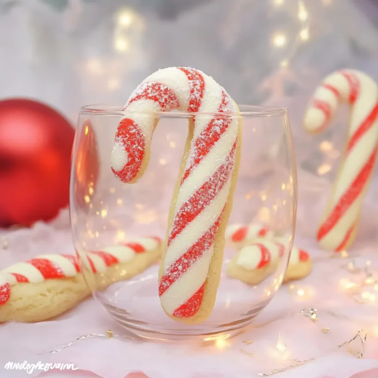 Candy Cane Cookies