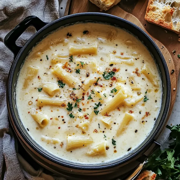 White Lasagna Soup