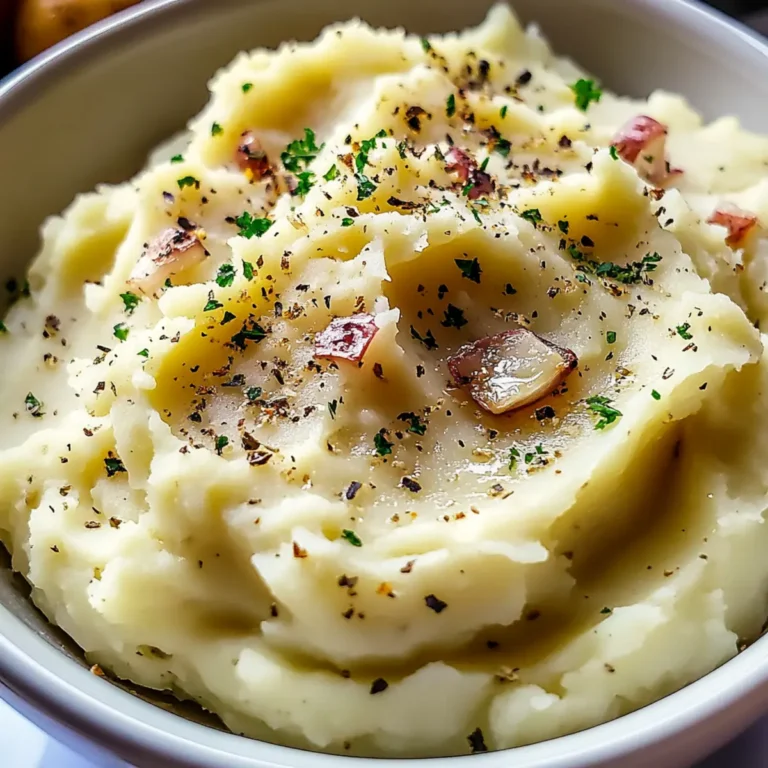 Irresistibly Creamy Roasted Garlic Mashed Potatoes