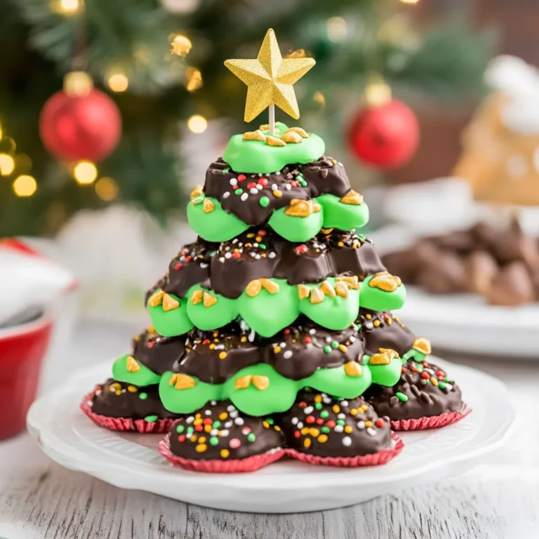 🎄 Festive Reese’s Candy Christmas Tree