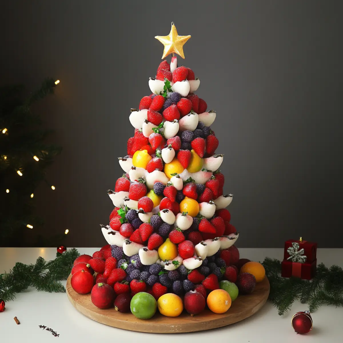 Fruit Christmas Tree 🎄✨