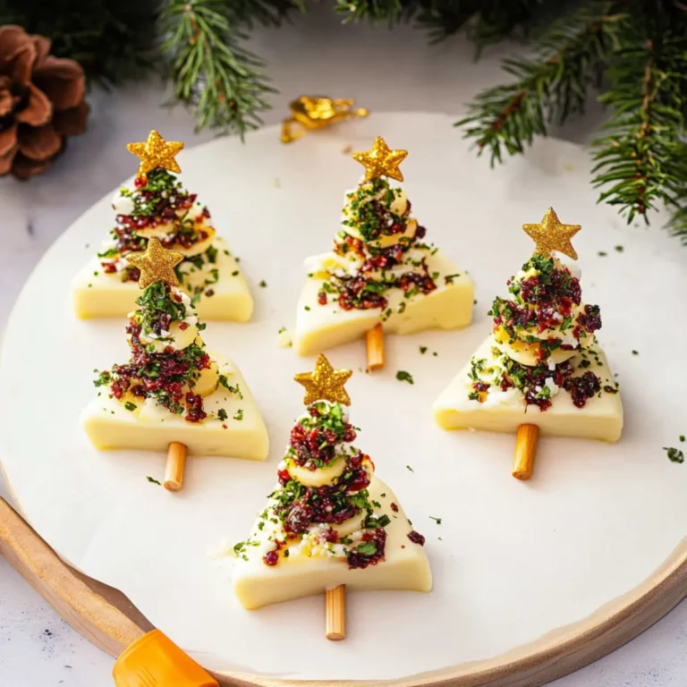 Cheese Christmas Trees
